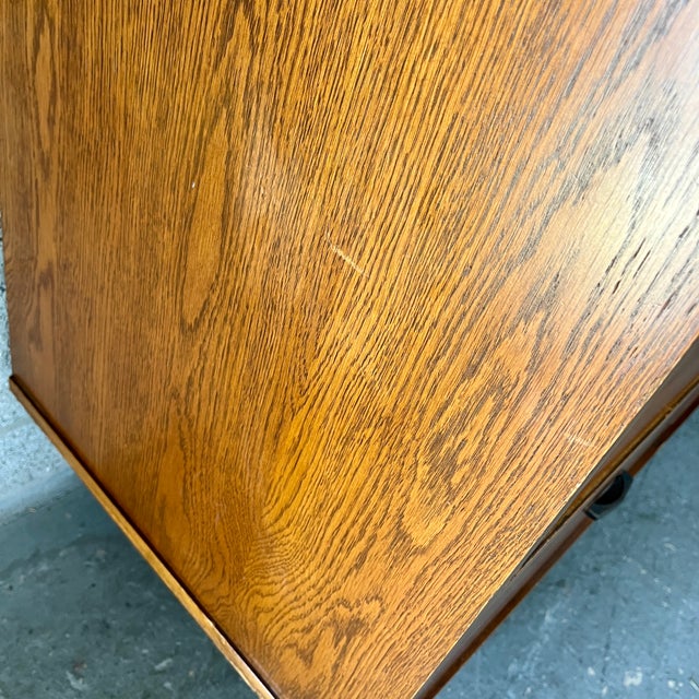 Mid Century Modern Sculptural Harlekin Style Nine Drawers Dresser. Circa 1960s. For Sale - Image 13 of 18