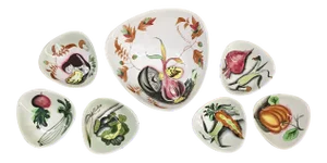Italian Bowl Set - Vintage Hand Painted