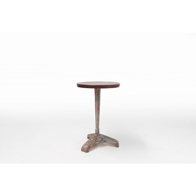 Bistro Table with Bakelite Top by Louis Vuitton for Rex, France, 1930s For Sale - Image 14 of 15