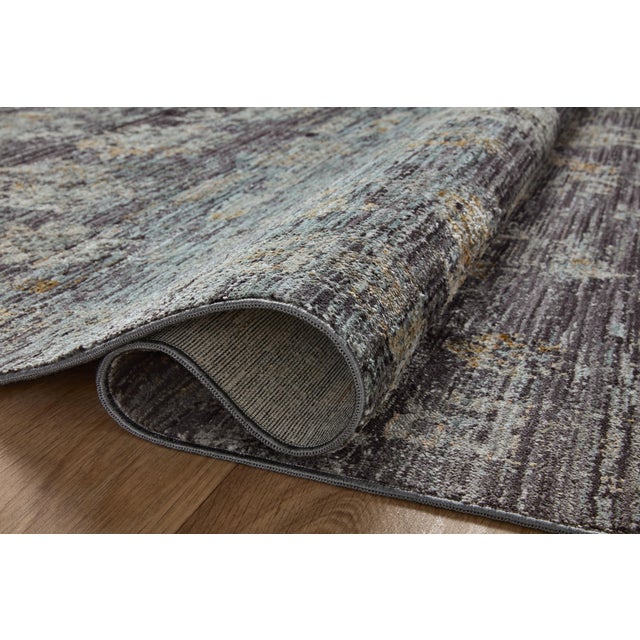 Loloi Rugs Jean Stoffer x Loloi Katherine Ink / Jade 5'-3" x 7'-9" Area Rug For Sale - Image 4 of 10