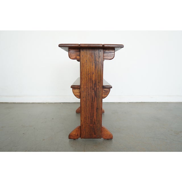 Vintage Old Hickory American Provincial Side Tables (Set of 2) For Sale - Image 14 of 15