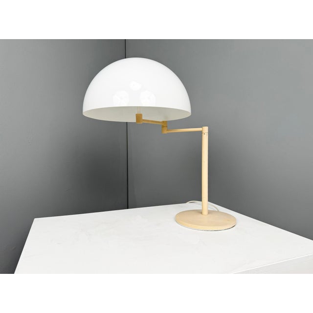 Table Lamp with Swivel Arm from Cosack Leuchten, Germany, 1970s, in Very Good conditions. Designed 1970 to 1979 This piece...