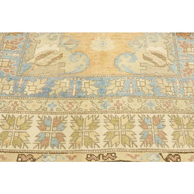 Vintage Turkish Oushak Rug, 04'06 X 07'03 For Sale - Image 4 of 8