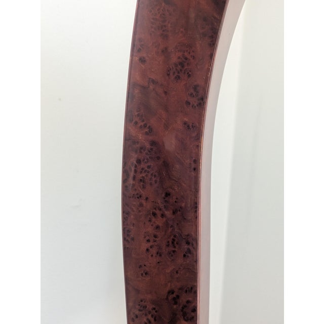 Wood Signed Giuseppe Mastellone Italian Multi-Wood Marquetry Inlaid Two-Tier Side Table For Sale - Image 7 of 13