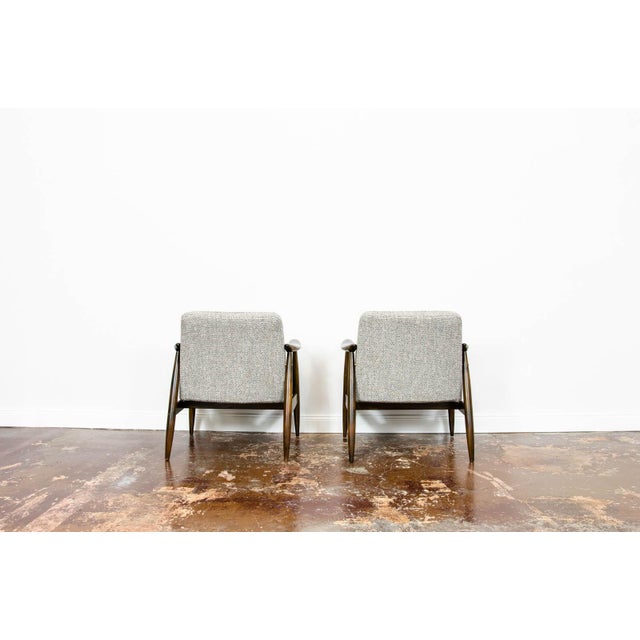 1960s Set of GFM-87 Armchairs by Juliusz Kędziorek for GFM, 1960s For Sale - Image 5 of 14