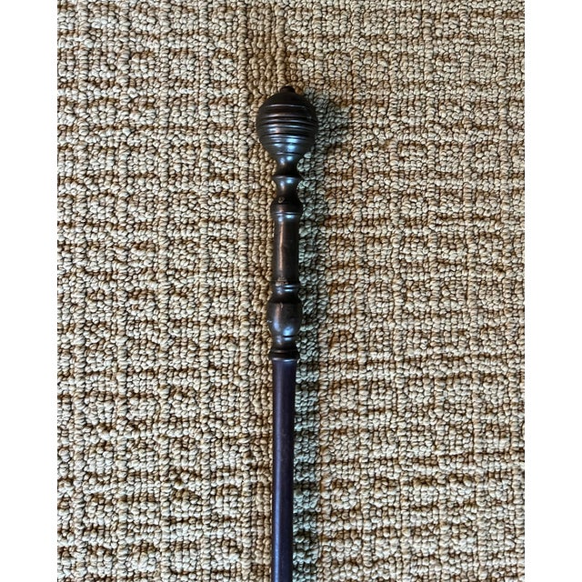 Antique Early 19th Century American Federal Brass & Iron Fireplace Tool - Shovel For Sale - Image 12 of 12