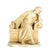 Cream Unknown, The Pensive Woman, 20th Century, Patinated Plaster For Sale - Image 8 of 8