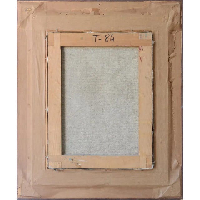 Jose Ramon Arostegui, Two Fishermen, 1970s, Oil on Canvas For Sale - Image 6 of 7