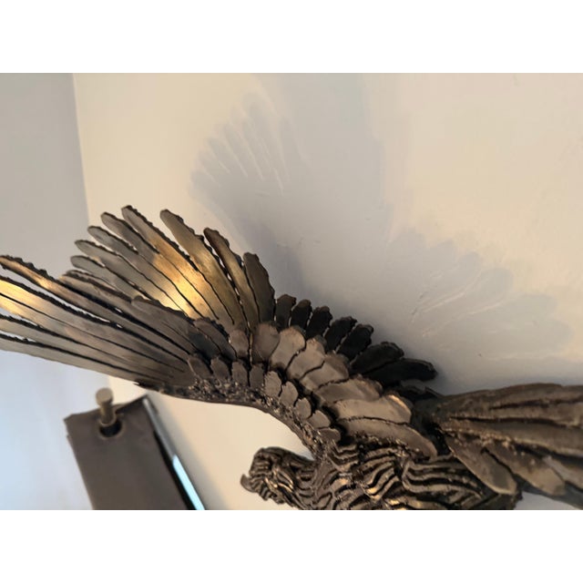 French Jacques Lerebourg 1979 Duck Sculpture For Sale - Image 13 of 16