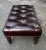 George Smith George Smith Tufted Leather Ottoman For Sale - Image 4 of 7