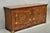 Vintage Henredon Chinoiserie Oriental Style Brass Butterfly Hardware Burl Wood Credenza Cabinet Buffet. Circa Mid 20th...