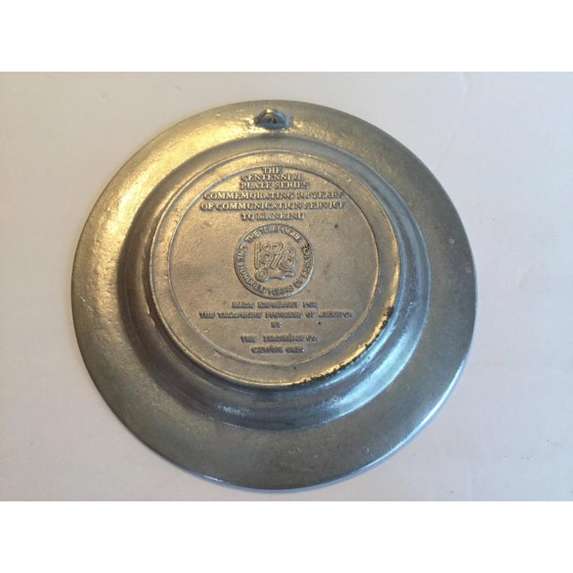 100 Years of Telephony Commemorative Plate For Sale - Image 4 of 13