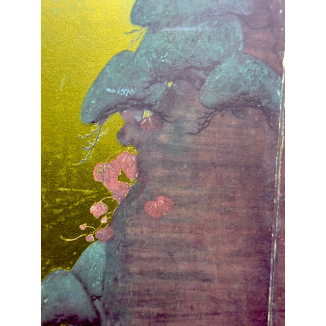Mid 20th C. Monumental Japanese Six-Panel Landscape Print - Gilt Framed - James Mont Style For Sale - Image 12 of 12