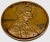 Early 20th Century Maquette/Sculpture of Victor David Brenner's 1933 D Lincoln Penny Front/ Obverse For Sale - Image 5 of 12