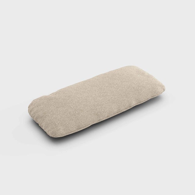 Curt Sofa Cushion 60x30 - Jet - 9110 (Grey / Beige) by Ambivalenz For Sale - Image 4 of 4