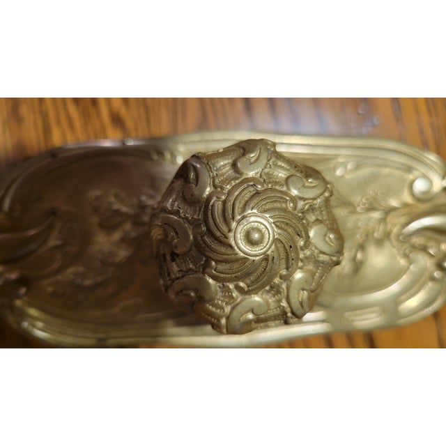 Mid 19th Century Rocker Inkwell Blotter For Sale - Image 9 of 12