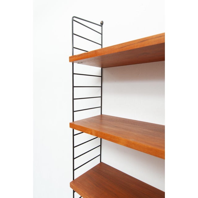 String Wall Shelf by Kajsa & Nisse Strinning, 1950s For Sale - Image 10 of 12