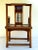 Mid 19th Century Antique Side Chair : Mid 19th Century Chinese Elm Wood Vintage Chinese Side Chair- With a Warm Golden Glow! For Sale - Image 5 of 12