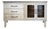 Avalon Rustic Farmhouse Sideboard - White Doors For Sale