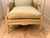 Mid 20th Century Mid 20th Century Rare Pair Louis XVI French Style Carved Bergere Chairs With Cane Sides For Sale - Image 5 of 16