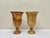 A set of vase-shaped table lamps made by Pegasam Alabastros in the 1970s. Warm brown colour with natural “drawing” in the...
