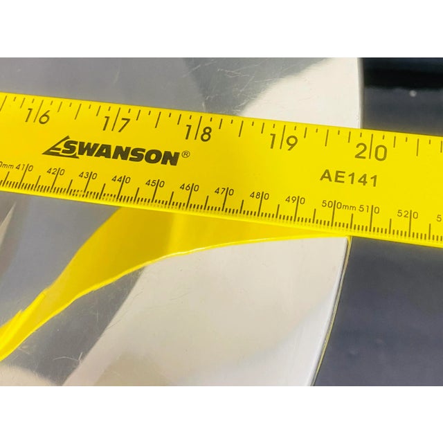 Silver Late 20th Century Monumental Silver Plated Tazza For Sale - Image 8 of 11