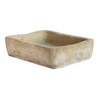 Large English Garden Rectangular Stone Sink or Trough For Sale
