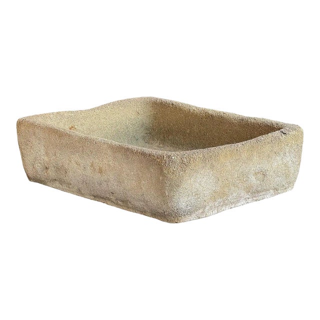 Large English Garden Rectangular Stone Sink or Trough For Sale