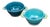Contemporary Handcrafted Bowls With Scalloped Handles - a Pair For Sale
