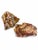 An exceptionally tactile, curated pair of large-scale natural mineral specimens, exhibiting a commanding sculptural...