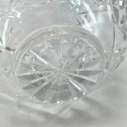 Waterford Crystal “Rossan” 8-Inch Rose Bowl (With Original Box and Packing Tissue) Vintage For Sale - Image 9 of 18
