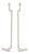 Cedric Hartman Style Chrome Floor Lamps, Pair For Sale