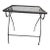 Mid-Century Modern Wrought Iron Mesh Patio Side Table - Attributed to Woodard For Sale