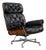 Mid-Century Modern Swiss Leather and Bentwood Lounge Chair by Martin Stoll for Giroflex, 1960s For Sale