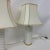 Textile Ceramic Swirl Table Lamps, Italy, 1970s, Set of 2 For Sale - Image 7 of 11