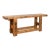 19th Century Rustic French Carpenter's Workbench Console Table For Sale