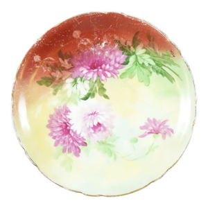 Antique Wenzel Pfohl Handpainted Porcelain Plate