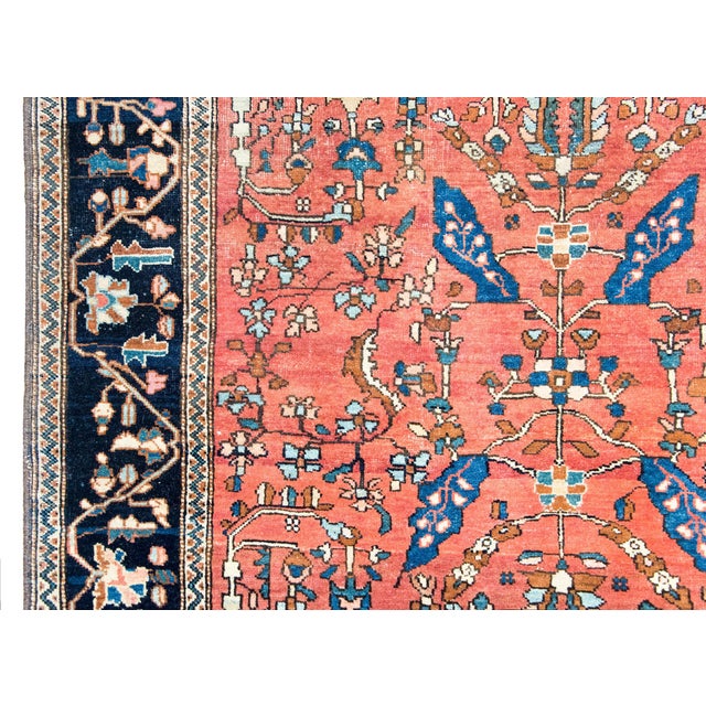 Early 20th Century Persian Sarouk Farahan Rug For Sale - Image 4 of 15