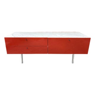 1990s Piero Lissoni for Cassina "Flat Series" Cabinet/ Credenza, Attributed For Sale