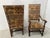 Brown Louis XIII Style Armchairs with High Backs, 1900s, Set of 4 For Sale - Image 8 of 15