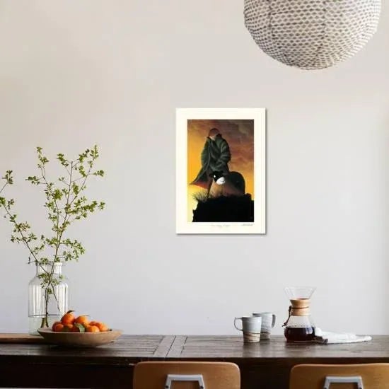 Unframed limited edition lithograph on paper. Hand signed by the artist. Paper Size: 22.50" x 16", Image Size: 18" x 12"....