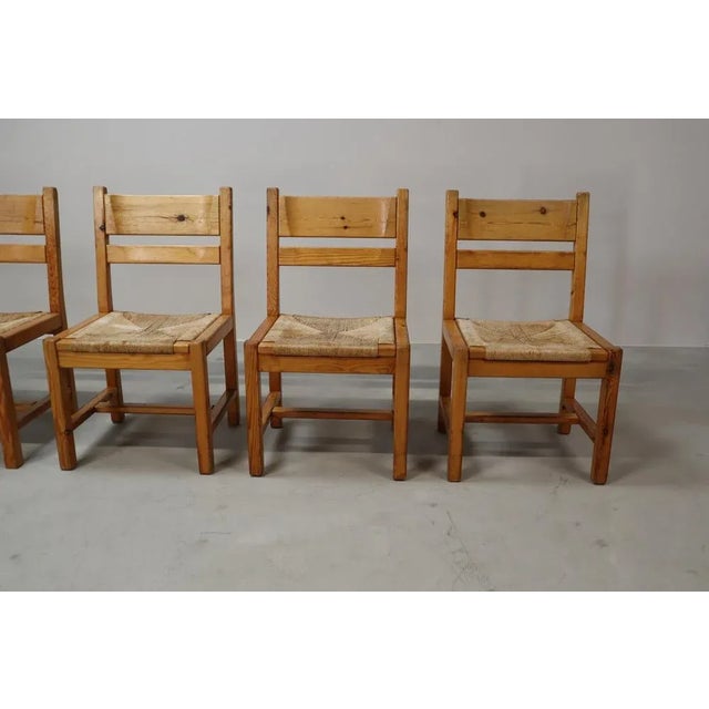 Wood Set of 5 Chairs by for Gramrode Møbelfabrik, 1970s For Sale - Image 7 of 18