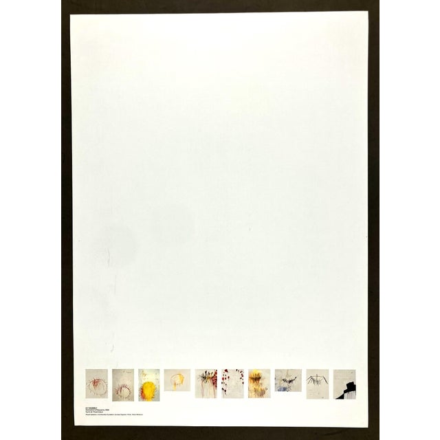 Cy Twombly Coronation of Sesostris Original Paris Exhibition Poster For Sale - Image 9 of 10
