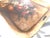 Antique Hand-Painted French Floral Large Tole Tray For Sale - Image 4 of 12