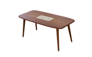 Scandinavian Mosaic Coffee Table, 1960s