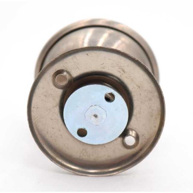 Modern Brushed Steel Dummy Door Knob For Sale - Image 4 of 4