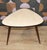 Kidney-Shaped Cocktail Table with Pink Formica Top and Brass Details, 1950s For Sale - Image 4 of 11
