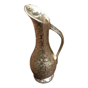 '60's Weeping Silver Pitcher Vase