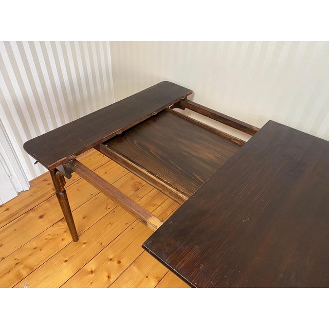 Large Nr.119 Extendable Dining Table from Thonet, 1900s For Sale - Image 6 of 14