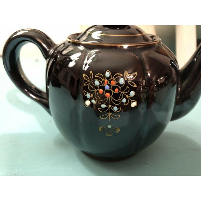 1940s Vintage Moriage Redware Teapot From Japan Chairish